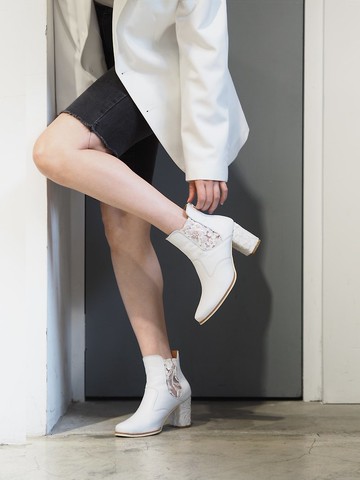 愛花切爾西鞋- Ella