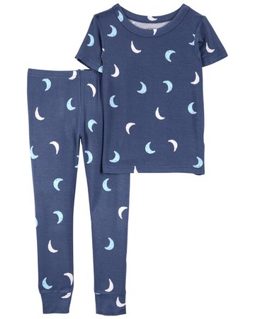 Toddler 2-Piece Moon LENZING™ ECOVERO™ PJs