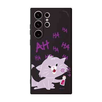 【正版授權】Disney Cats And Dogs-邪惡的伊絲瑪款純色矽膠SAMSUNG手機殼