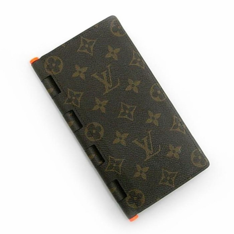 LouisVuitton Virgil abloh ヒンジ 折り財布（中古】 ルイヴィトン 二  