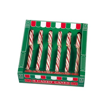 Hamlet聖誕紅白拐杖糖(6入)85g