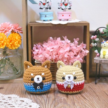 胖柴犬－鑰匙圈。生日禮物