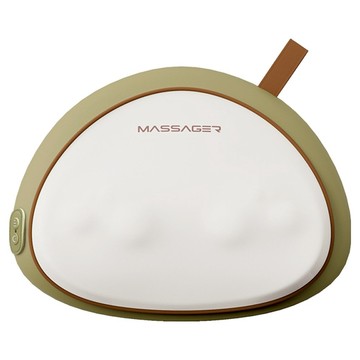 家用電動熱敷腰椎按摩器  青綠色  72EAT59F1