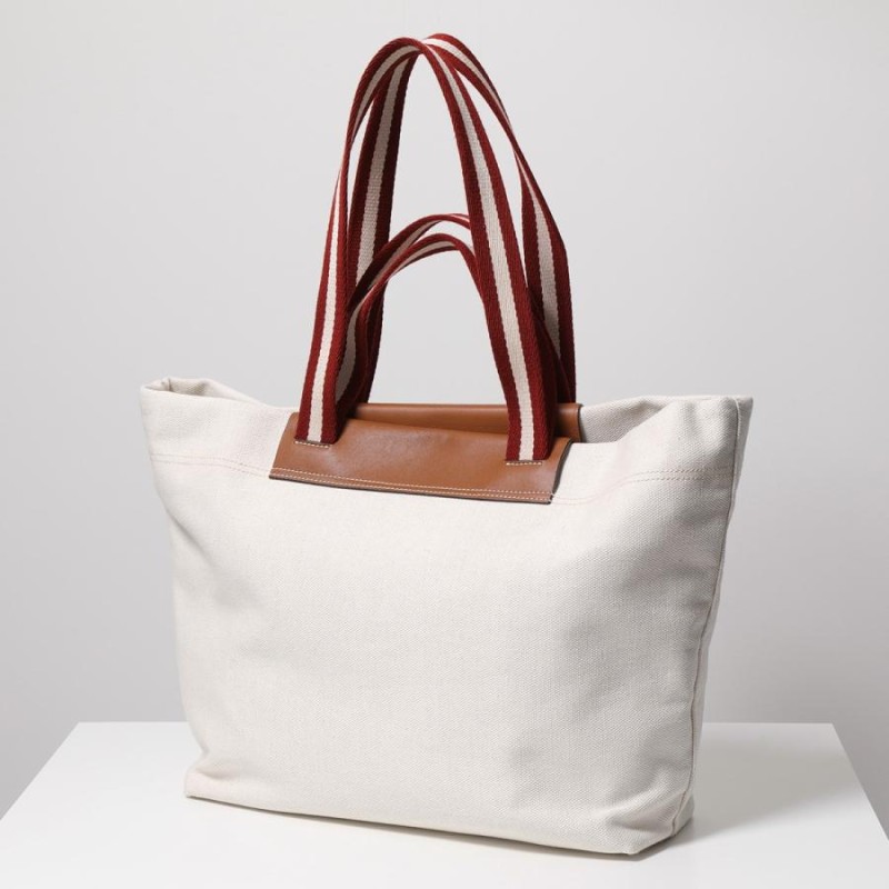 BALLY バリー トートバッグ DELYA.TSP レディース コットンキャンバス