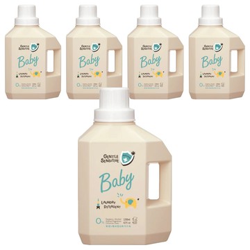 KU.KU Duckbill 酷咕鴨 新冠&腸病毒低敏洗衣精 特調寶寶香  1.2L  5瓶