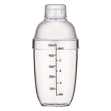 長統 雪克杯 PC 530ml  1個  透明