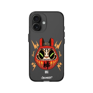 iPhone 16 Clear (相機按鈕) 酷墨灰 - BOUNCE - BOUNCE 不倒翁