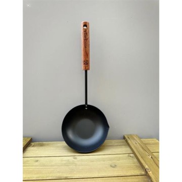 這是鍋！不銹鋼潑油小鍋小油鍋鐵鍋迷你炸燒澆長柄勺熗油淋油熱油