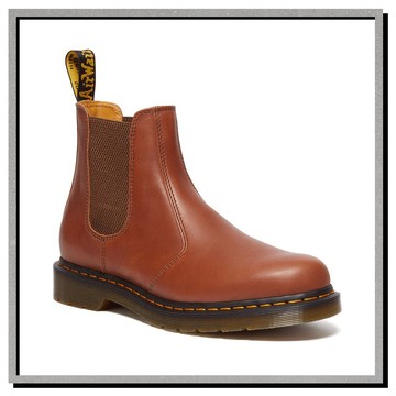 【DR. MARTENS】馬汀大夫 中筒靴 2976 CARRARA SADDLE TAN