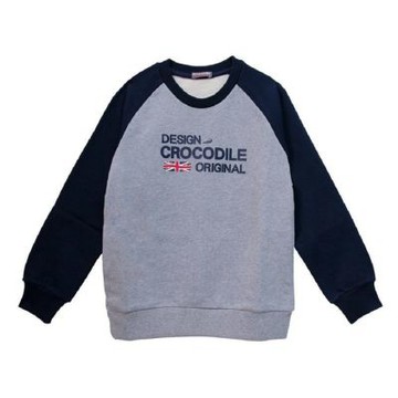 Crocodile Junior小鱷魚童裝- 英文品牌印花T恤 ( 558408-05 中性款)