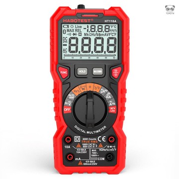 HABOTEST 數字萬用表HT118A 高精度專業數字萬用表 多功能自動數顯多用表電錶 自動量程 不帶電池出貨