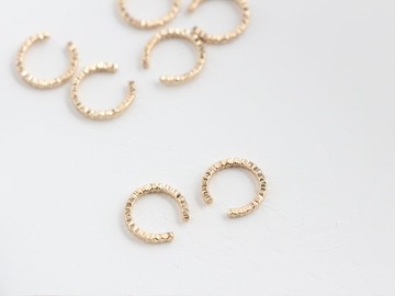 14kgf- 閃耀方形切面耳骨夾 (小尺寸)