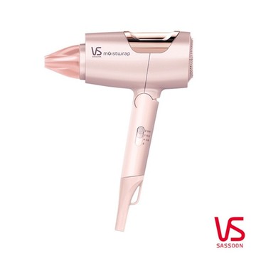 【VS 沙宣】等離子水膜雙電壓摺疊吹風機-櫻花粉 (VSP-1200PW)