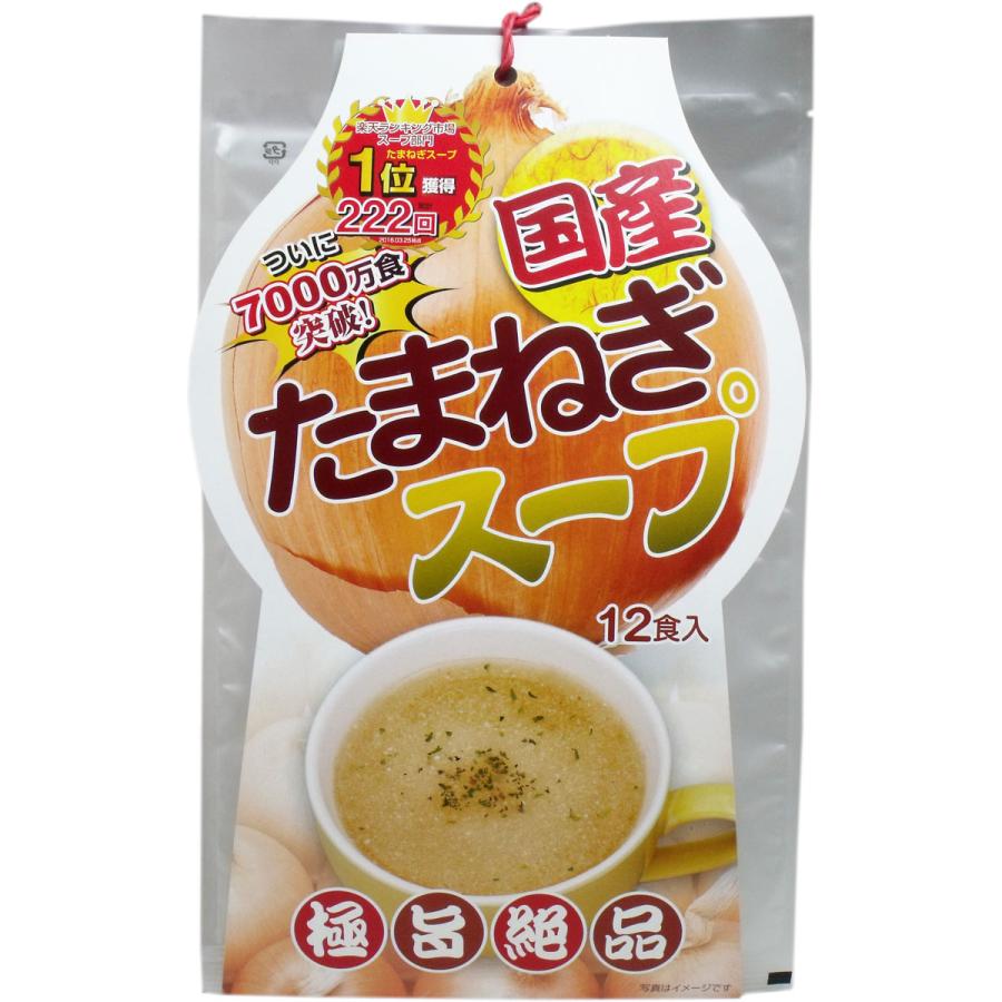 まとめ得 ※国産たまねぎスープ　１２食入 x [10個]  k