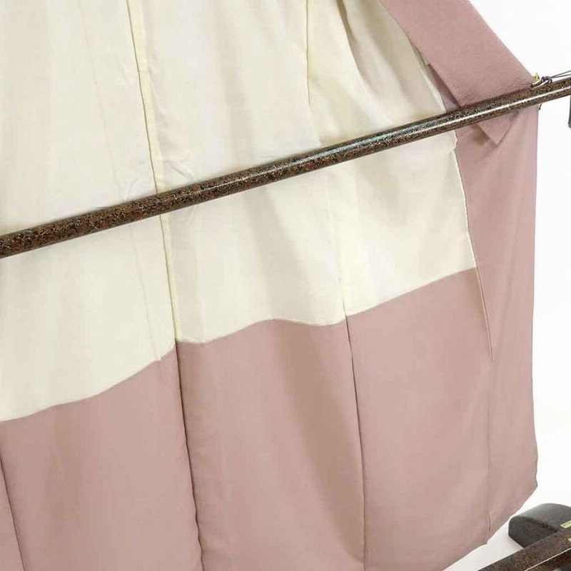 正絹(シルク) 夏物 縦絽 長襦袢 突き当たる 未着用品 身丈134cm