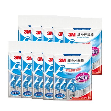3M 細滑牙線棒超值量販包(1050支)