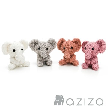 【aziza】 ADO毛茸茸小象吊飾