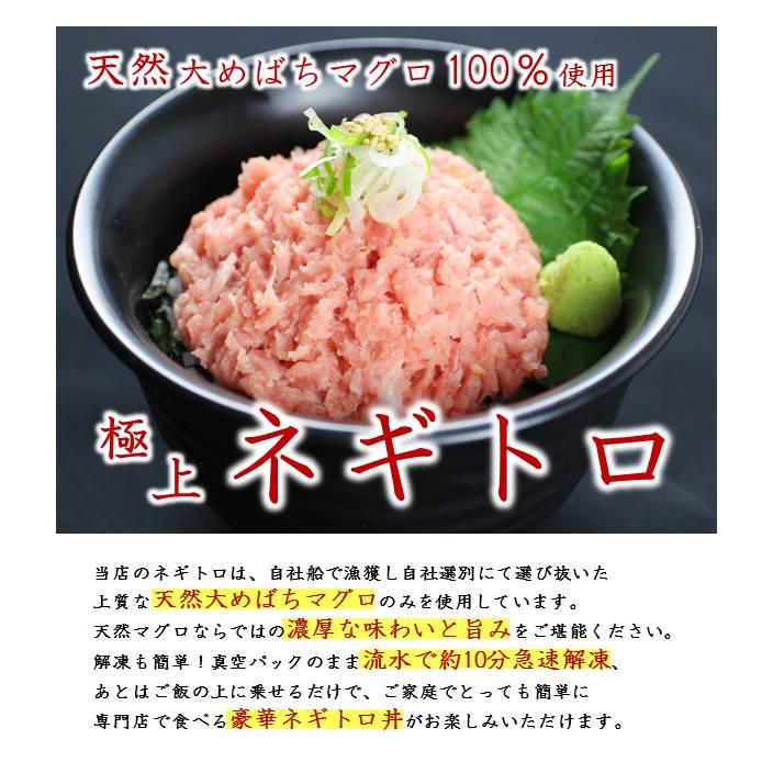 マグロ まぐろ 海鮮丼 天然めばちマグロ100％ ネギトロ 100g×10パック