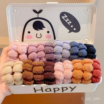 🌸熱賣新款🌸高馬尾髮繩加粗加厚高彈力頭繩2024新款高端紮頭皮筋女髮圈頭飾