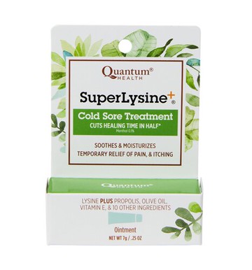 Quantum Super Lysine + Cold Sore Treatment 0.25 oz