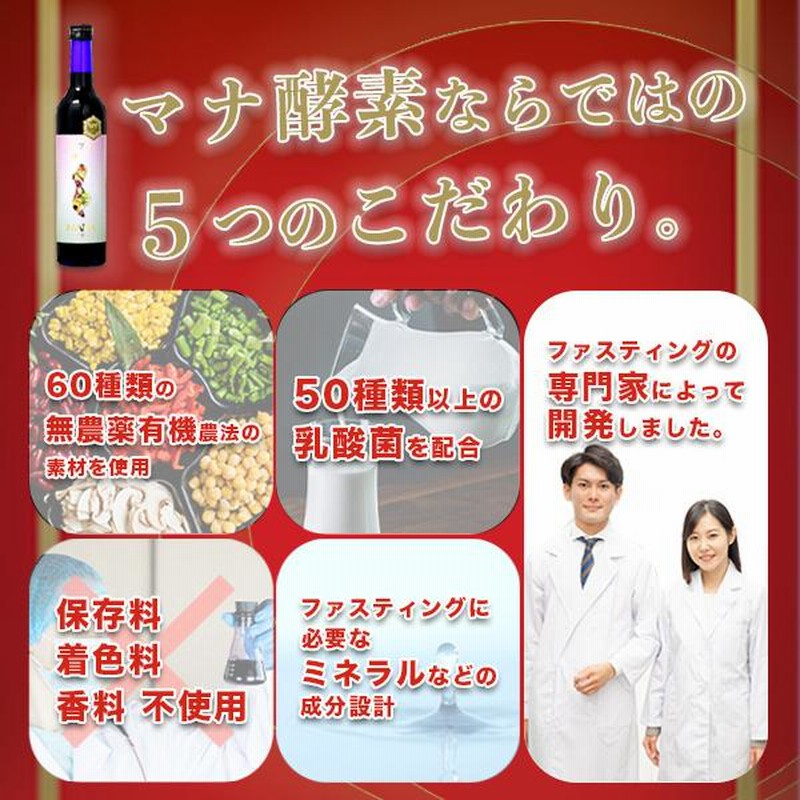 マナ酵素 ファスティングライフ MANA酵素 プログラム付き 酵素飲料 ...