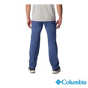 Columbia 哥倫比亞 男款 - 防曬UPF50 快排兩截式長褲-墨藍色 UAE98340IB/JS