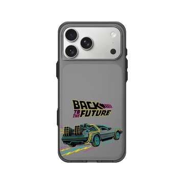 iPhone 17 Pro Max Clear (相機按鈕) 酷墨灰 - Back to the future - Back To The Future Poster