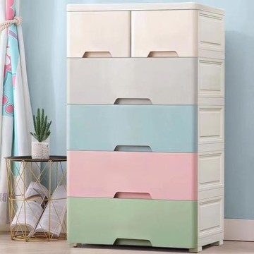 收納箱抽屜式衣服塑料玩具多層收納柜寶寶衣櫥家用儲物五斗柜