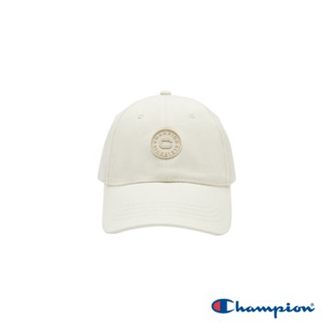 Champion 官方直營-中性款 學院風郵章棒球帽(米)