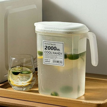 臺灣有貨⚡冷水壺耐高溫防漏大容量大號冰箱涼水壺家用泡茶壺大麥茶檸檬水壺飲料涼水壺 冰水壺 冷水壺 熱水壺 冰箱飲料冷水桶