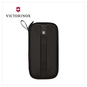VICTORINOX 瑞士維氏 TA 5.0 直立式護照包 黑 610597