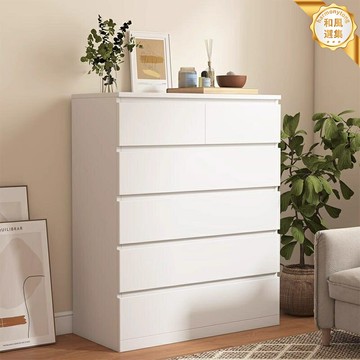【一櫃多用】五斗櫃 梳妝檯 收納櫃 儲物櫃 抽屜櫃 客廳櫃 臥室櫃 北歐簡約風 多層儲物 靠牆組合 節省空間