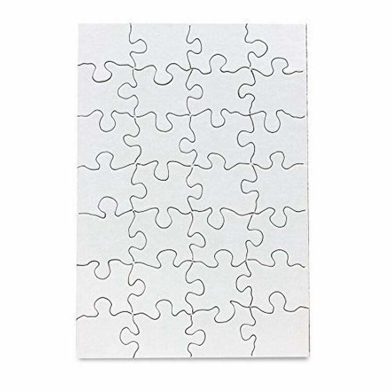 Hygloss Products Inc 装飾用ブランクパズル 子供用ジグソーパズルアクティビティパーティー記念品 Diy招待状などに ホワイト 頑丈 通販 Lineポイント最大0 5 Get Lineショッピング