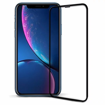 【磐石蘋果】iPhone XR/XR Max /11/Pro/Max TITANGUARD 3D 鋼化玻璃保護貼-黑