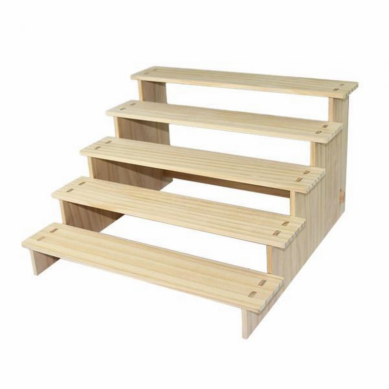 木製ディスプレイスタンド 木製ディスプレイライザースタンド装飾ショーケース什器彫刻