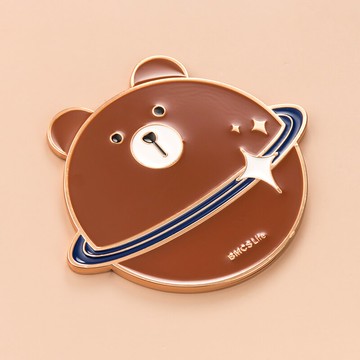 可愛卡通手持化妝鏡網紅ins隨身便攜補妝鏡少女梳妝鏡創意小圓鏡