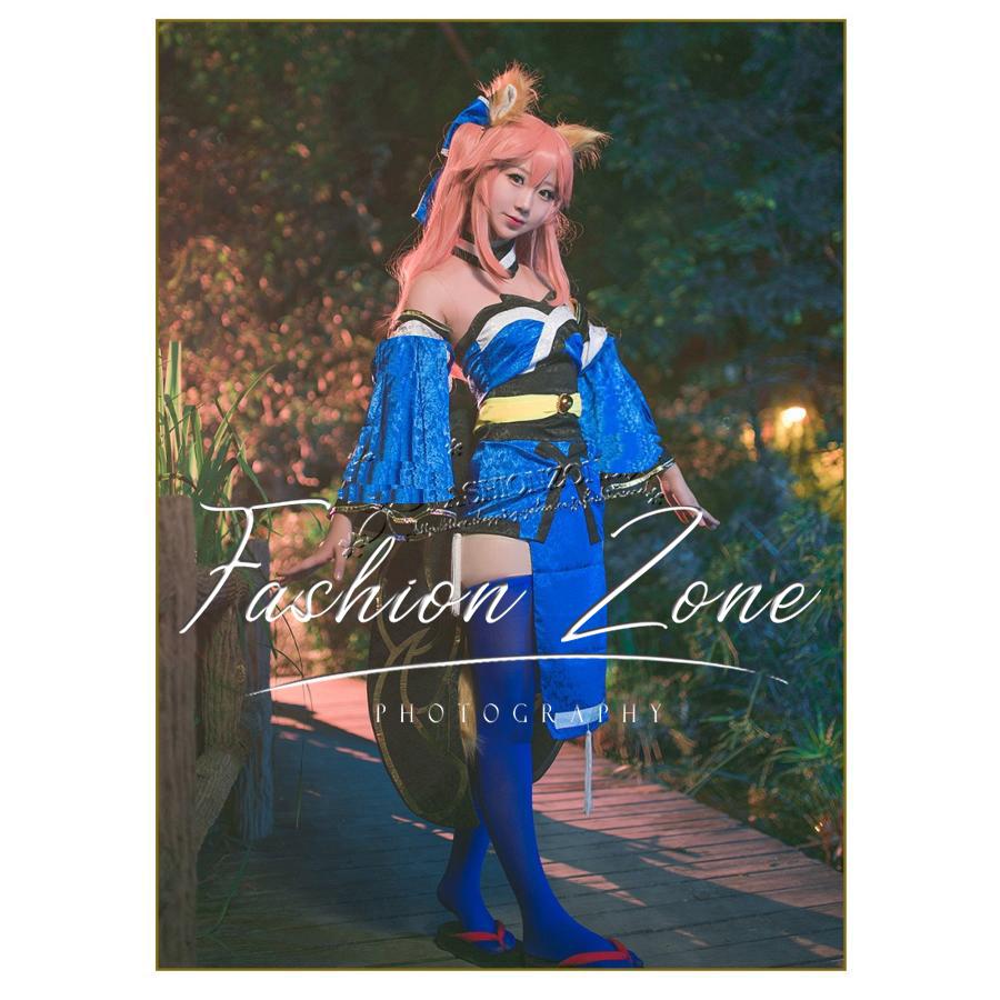 Fate fate extella 風 玉藻の前 コスプレ衣装耳しっぽウィッグ