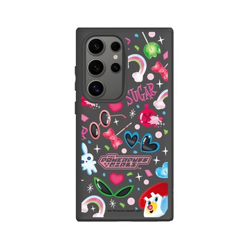 Galaxy S24 Ultra SolidSuit 黑 - The Powerpuff Girls 飛天小女警 - 甜心