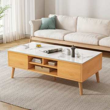 APP下單享點數9% 北歐茶幾客廳家用小戶型迷你簡約現代網紅小桌子茶桌鋼化玻璃茶幾