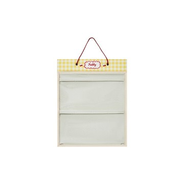 荷生活 透明防塵壁掛公仔展示收納袋 多層娃包玩偶鑰匙圈掛袋-單層2入
