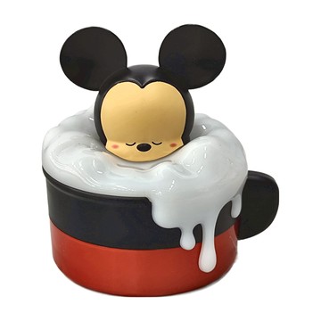 infoThink 訊想科技 泡泡歐蕾小夜燈收納盒 LED燈x4 白光 兩種供電方式  米奇