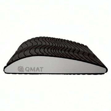 QMAT 仰臥起坐墊 800g  38.5 x 29.5 x 8cm  黑灰色  1個