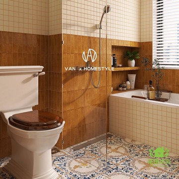 免運 公司貨 地面磚 法式復古風衛生間小規格瓷磚 黃色中古浴室馬賽克墻磚 花磚 地磚 可開發票 全館八折 工廠現貨直銷 新品特價 HTXW12232