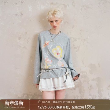 DIDDIMODA花卉T恤/闊腿褲/吊帶