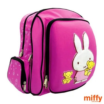【Miffy 米飛】EVA護脊雙層書背包