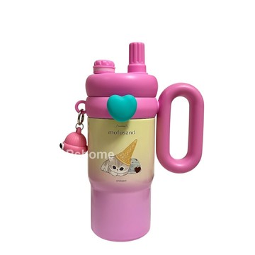 其他造型商品 【貓福珊迪】冰壩萌杯-粉色