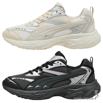 Puma 休閒鞋 男鞋 女鞋 王淨代言款 Morphic Retro 米/黑【運動世界】39592006/39592007