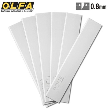 又敗家@日本OLFA刮刀刀片 剷刀替刃BS08-6B(6入;合金工具鋼;刃寬10cm/厚0.8mm;品番XBSCR-08)適XSR-200 XSR-300 XSR-600【全館299超取免運】【APP下單點數4倍送】