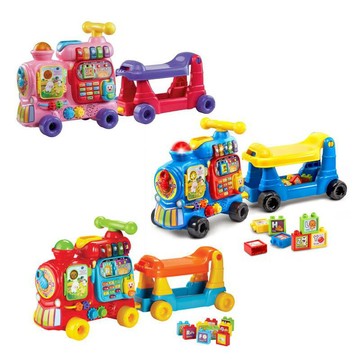 麗兒采家 【麗兒采家】Vtech 4合1智慧積木學習車(3色可選)