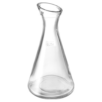 pulsiva Oka玻璃冷水瓶  透明色  250ml  1個